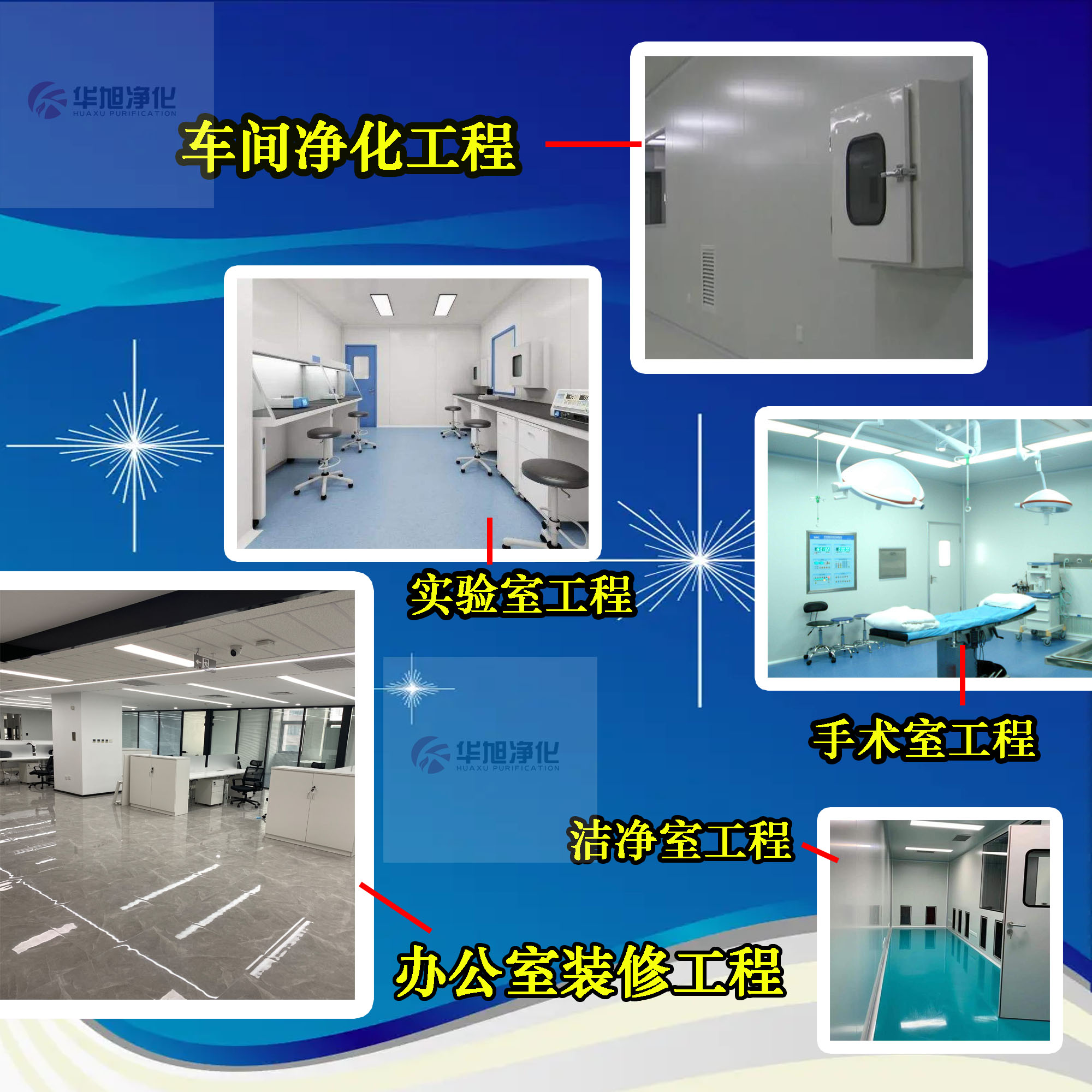 净化工程净化车间无尘室净化设备的净化关系