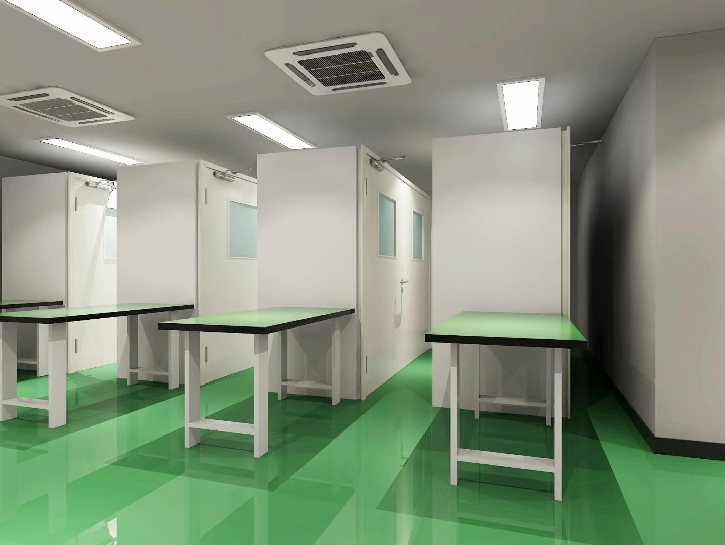 洁净工程洁净室门窗的气密构造设计