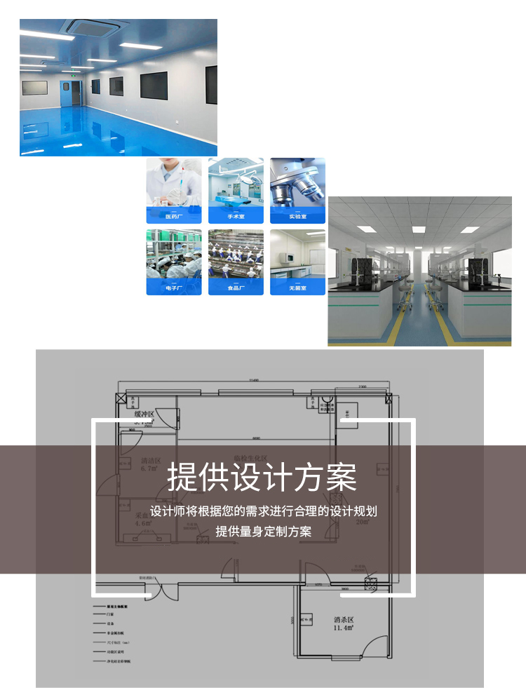 实验室设计方案施工建设-北京华旭洁净工程(图1)