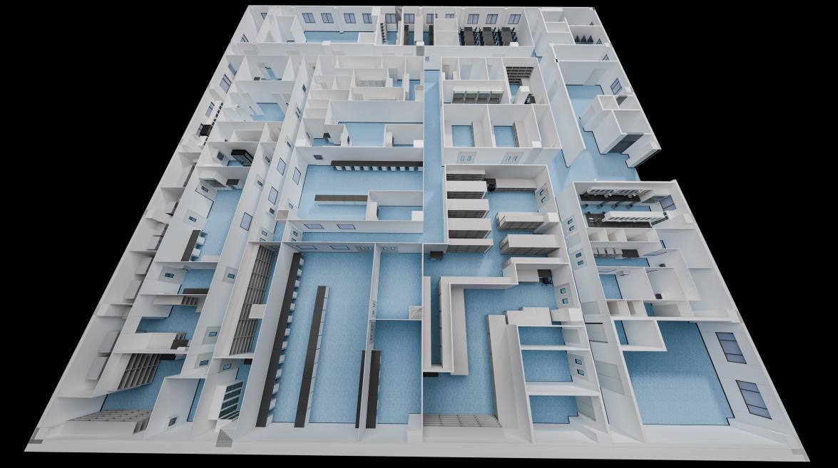 洁净工程洁净厂房室内设计(图1)
