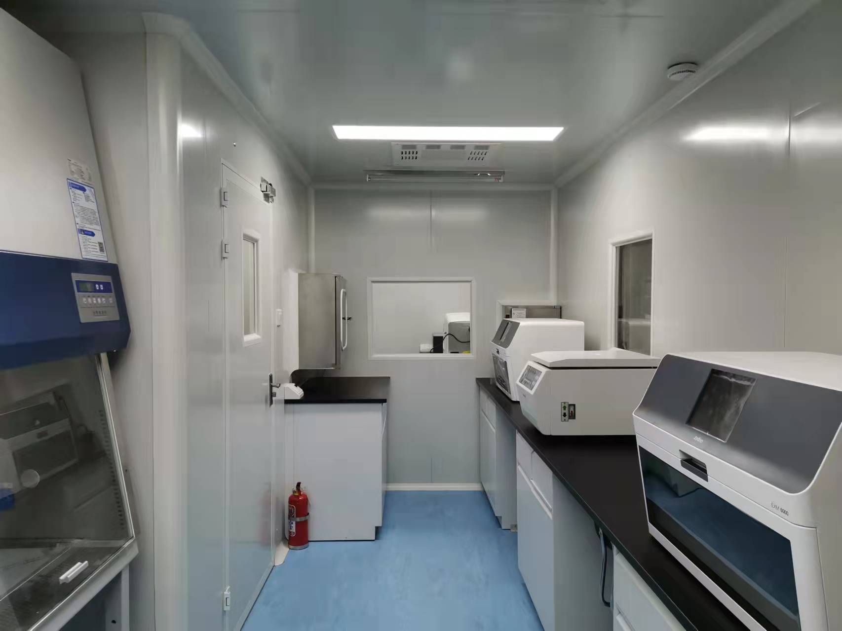 洁净工程-移动方舱实验室建设施工案例