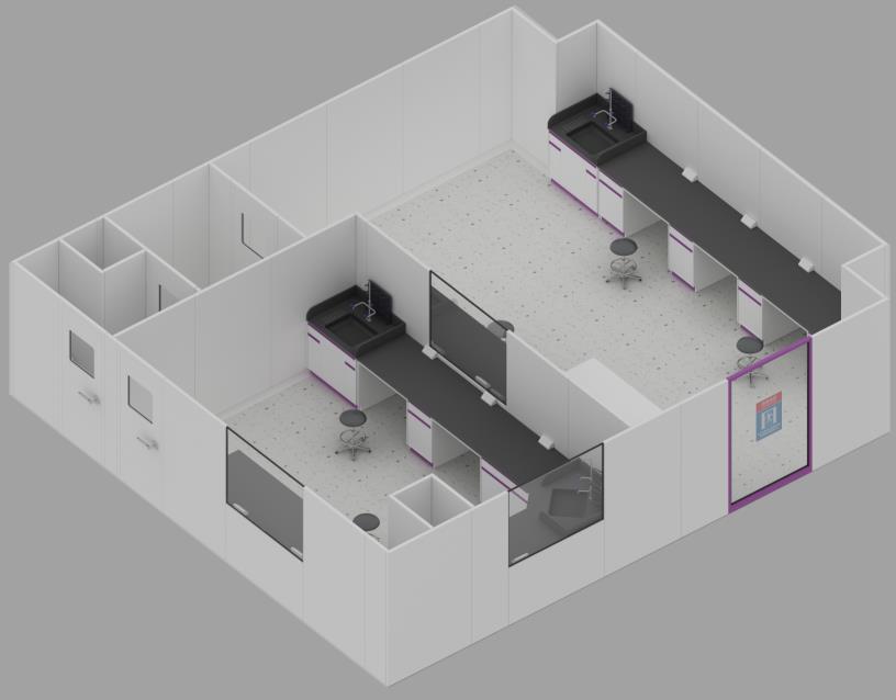 细胞实验室设计-北京华旭净化装修设计(图1)