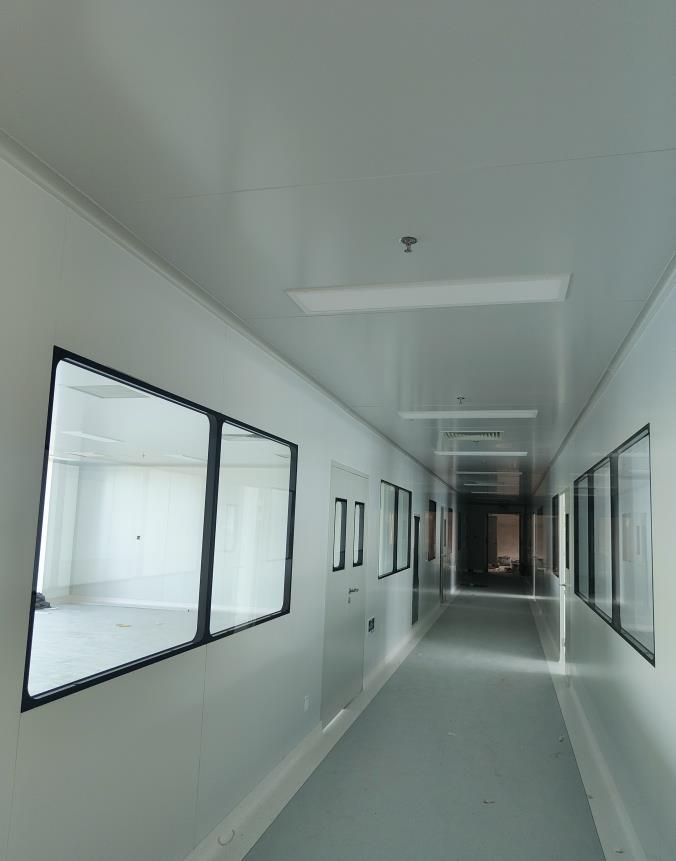 洁净室彩钢净化板工艺流程