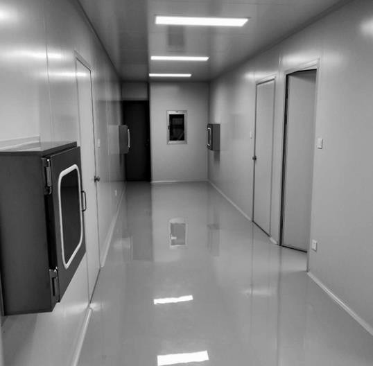 洁净室洁净厂房工艺平面布置(图1) 洁净室洁净厂房工艺平面布置(图1)